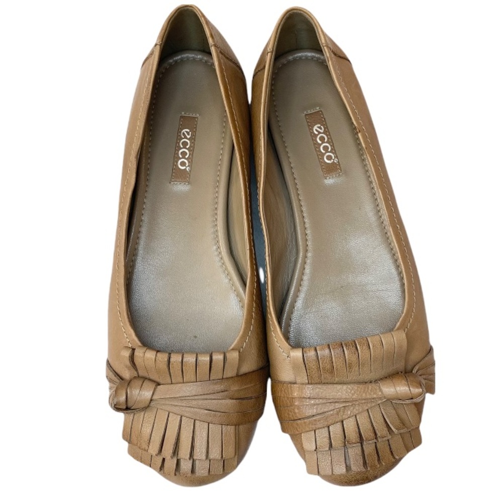 Ecco Leather Flats